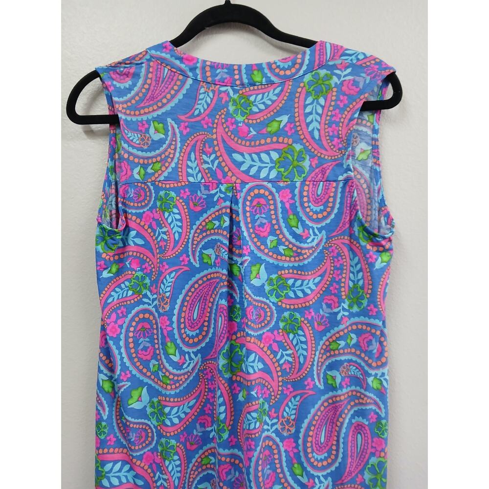 The Lizzy Tank Dress In blue  By Dear Scarlett size small - Picture 7 of 8